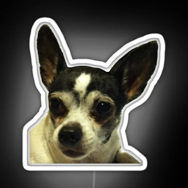 Sparky The Chihuahua RGB Neon Sign