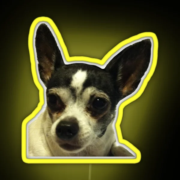 Sparky The Chihuahua RGB Neon Sign