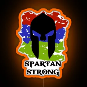 Spartan Strong RGB Neon Sign