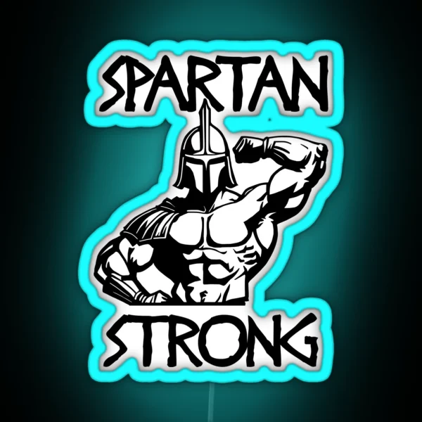 Spartan Strong RGB Neon Sign