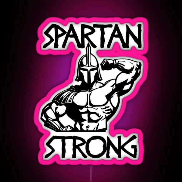 Spartan Strong RGB Neon Sign