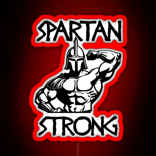 Spartan Strong RGB Neon Sign