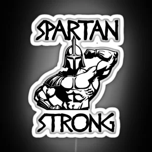 Spartan Strong RGB Neon Sign