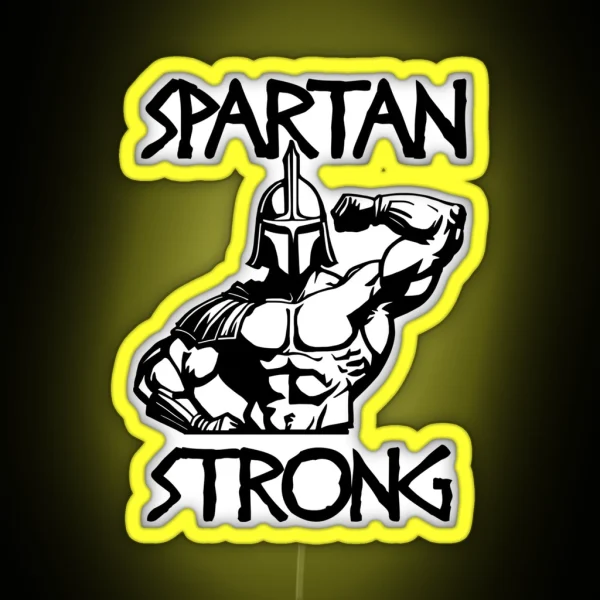 Spartan Strong RGB Neon Sign