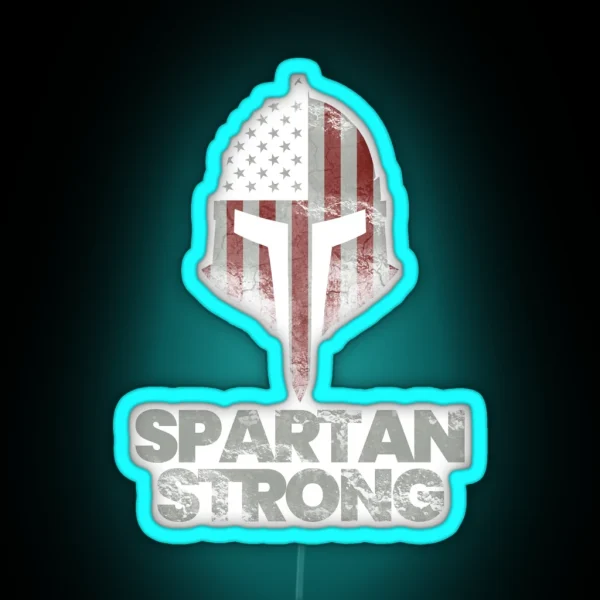 Spartan Strong RGB Neon Sign