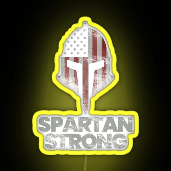 Spartan Strong RGB Neon Sign