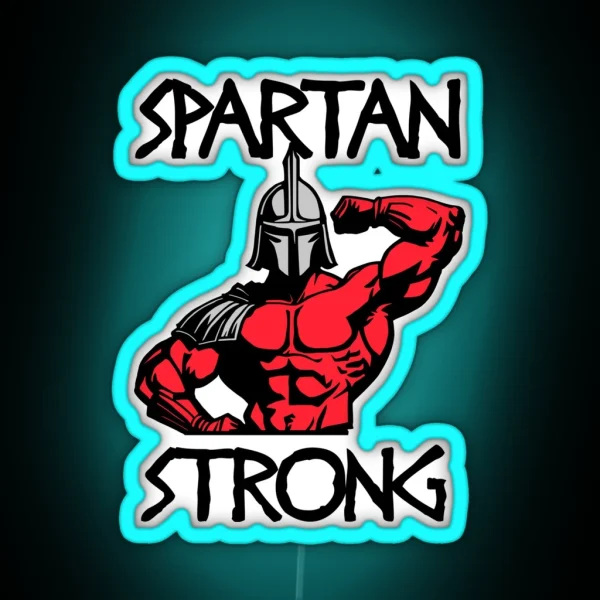 Spartan Strong RGB Neon Sign