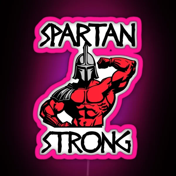 Spartan Strong RGB Neon Sign