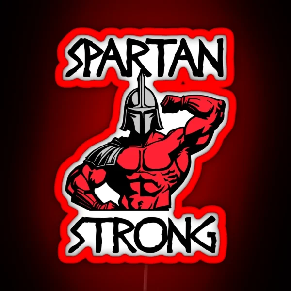 Spartan Strong RGB Neon Sign