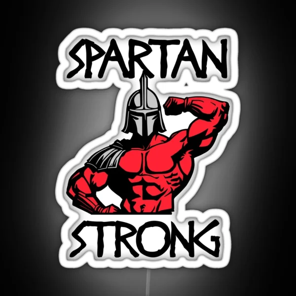 Spartan Strong RGB Neon Sign
