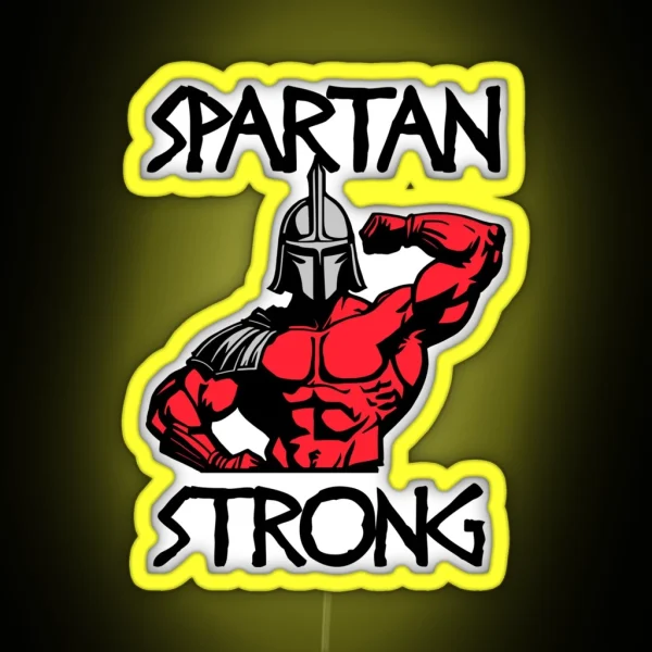 Spartan Strong RGB Neon Sign