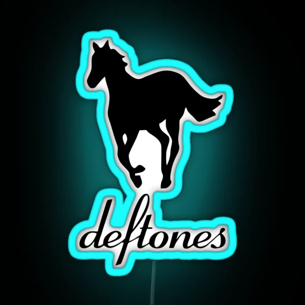 Speaker Deftones Case Deftones Dj Deftones Deftones RGB Neon Sign