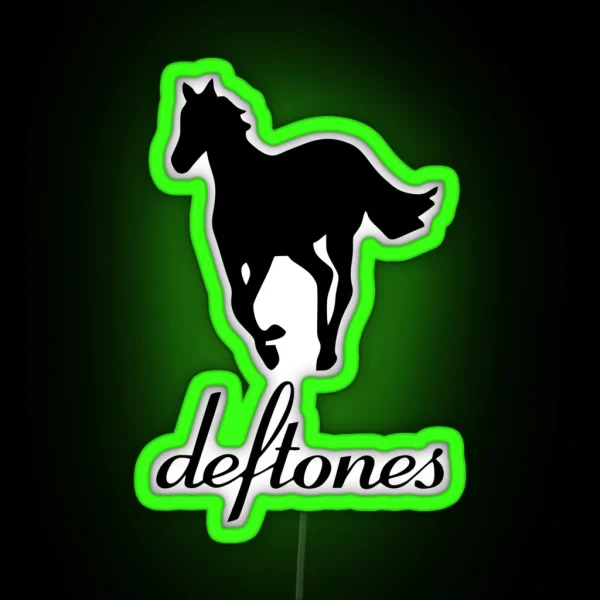 Speaker Deftones Case Deftones Dj Deftones Deftones RGB Neon Sign