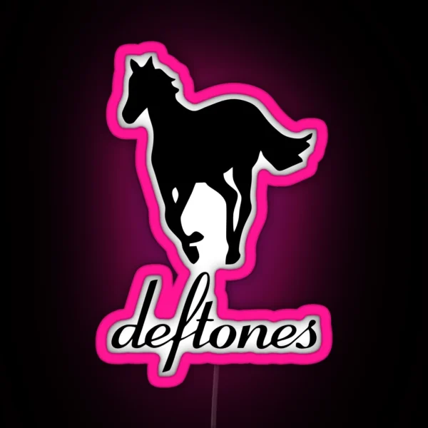 Speaker Deftones Case Deftones Dj Deftones Deftones RGB Neon Sign