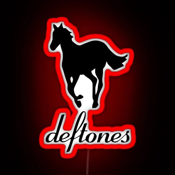 Speaker Deftones Case Deftones Dj Deftones Deftones RGB Neon Sign
