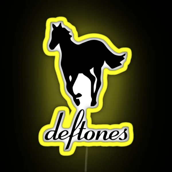 Speaker Deftones Case Deftones Dj Deftones Deftones RGB Neon Sign
