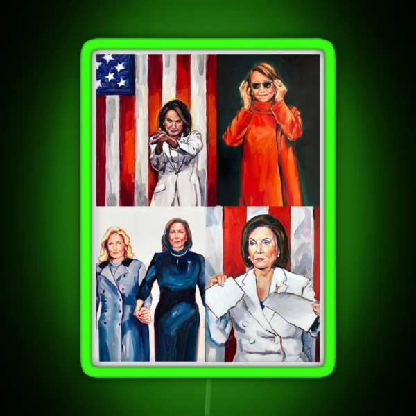 Speaker Pelosi S Greatest Hits RGB Neon Sign