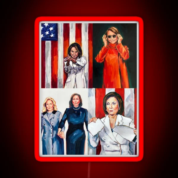 Speaker Pelosi S Greatest Hits RGB Neon Sign