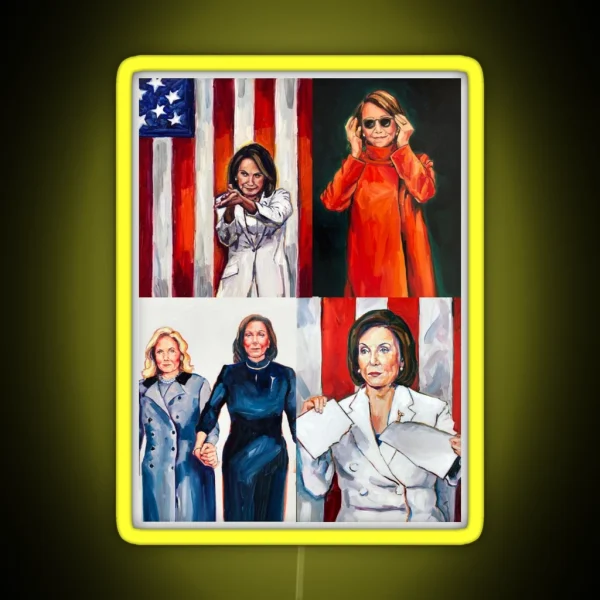 Speaker Pelosi S Greatest Hits RGB Neon Sign