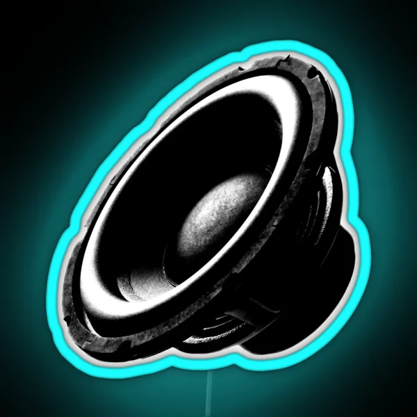 Speaker RGB Neon Sign