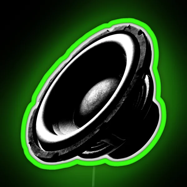 Speaker RGB Neon Sign