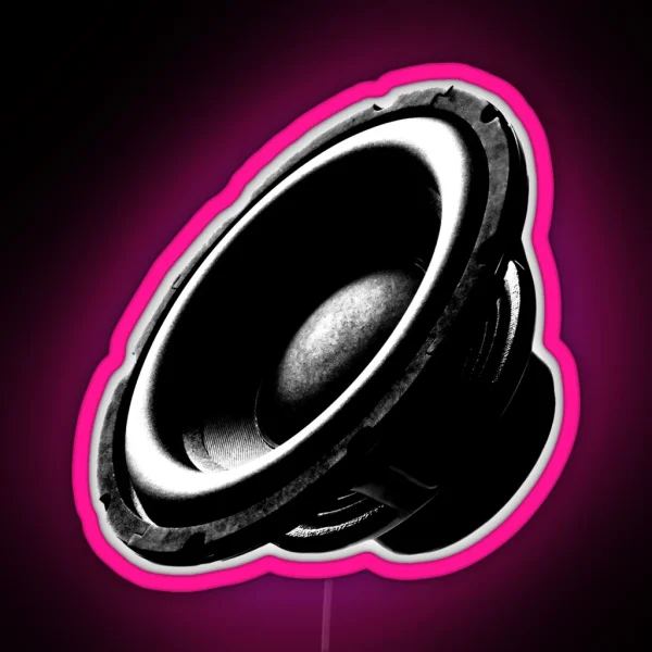 Speaker RGB Neon Sign