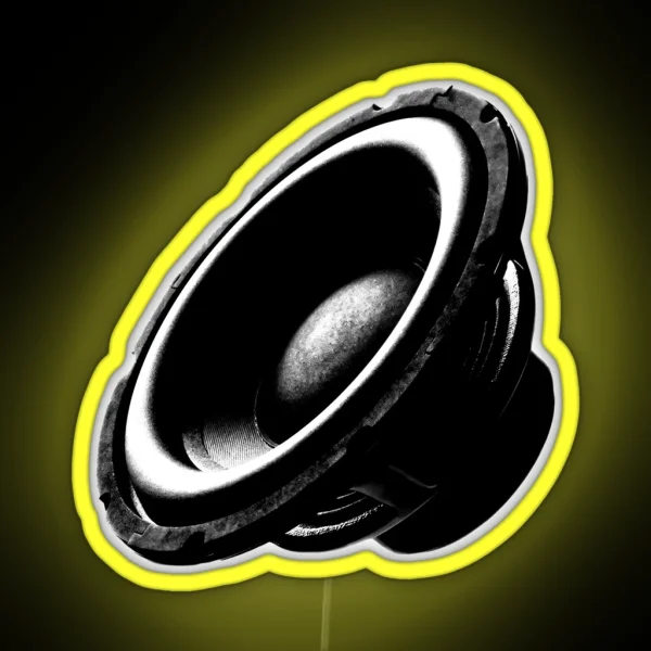 Speaker RGB Neon Sign
