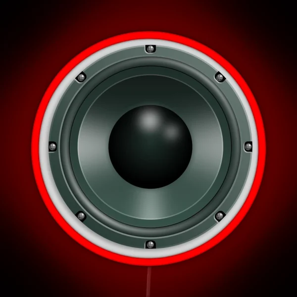 Speaker RGB Neon Sign