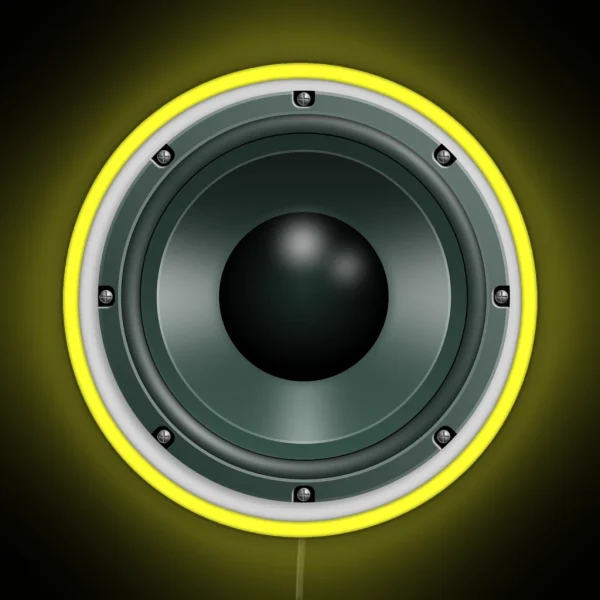 Speaker RGB Neon Sign
