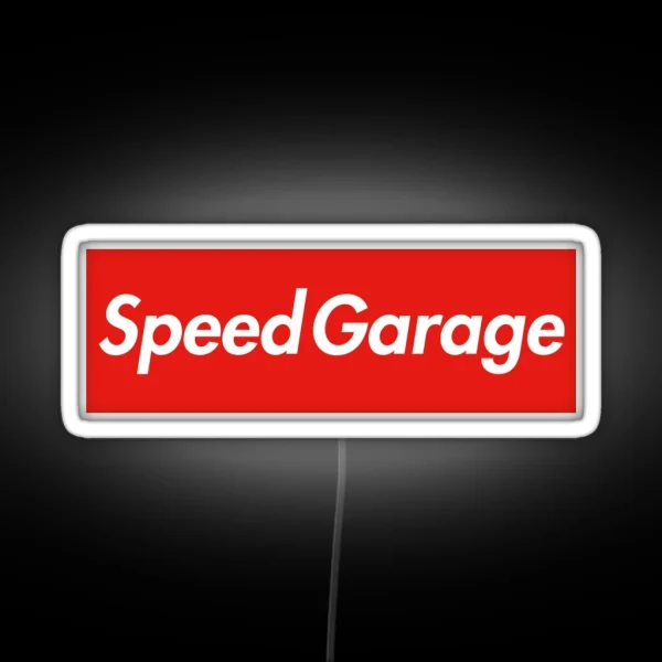Speed Garage UK Garage RGB Neon Sign