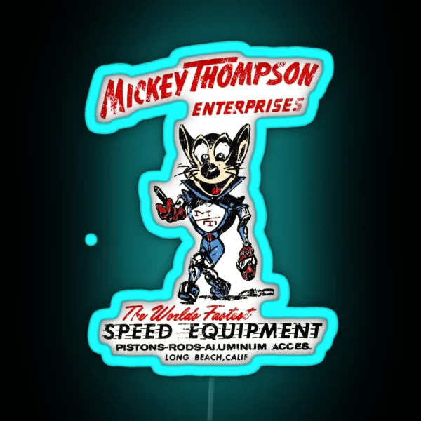 Speed Shop RGB Neon Sign