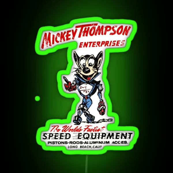 Speed Shop RGB Neon Sign