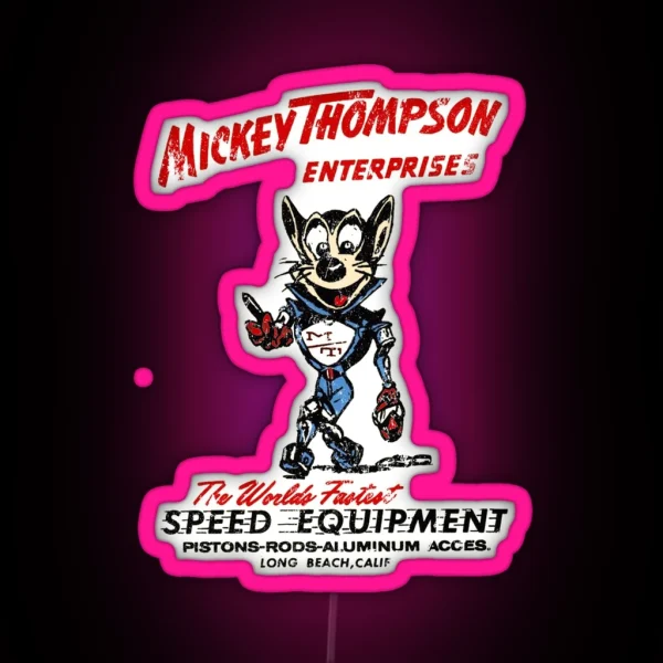 Speed Shop RGB Neon Sign