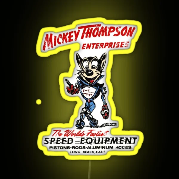 Speed Shop RGB Neon Sign