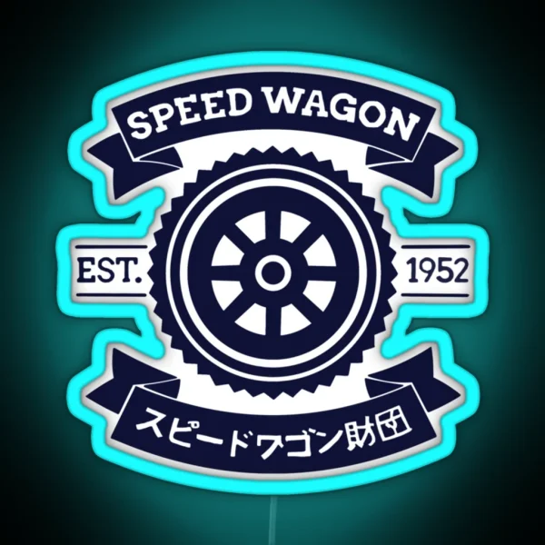 Speedwagon Foundation Classic Led RGB Neon Sign