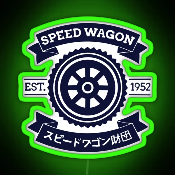 Speedwagon Foundation Classic Led RGB Neon Sign