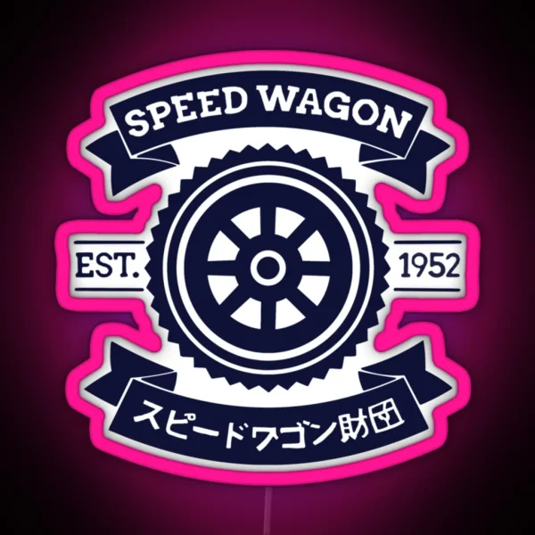 Speedwagon Foundation Classic Led RGB Neon Sign