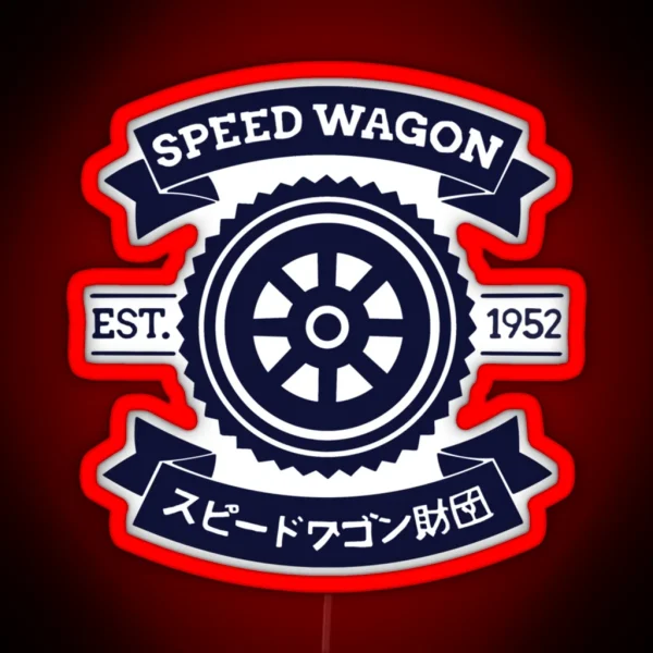 Speedwagon Foundation Classic Led RGB Neon Sign
