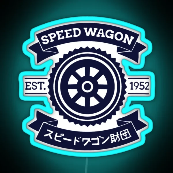 Speedwagon Foundation RGB Neon Sign