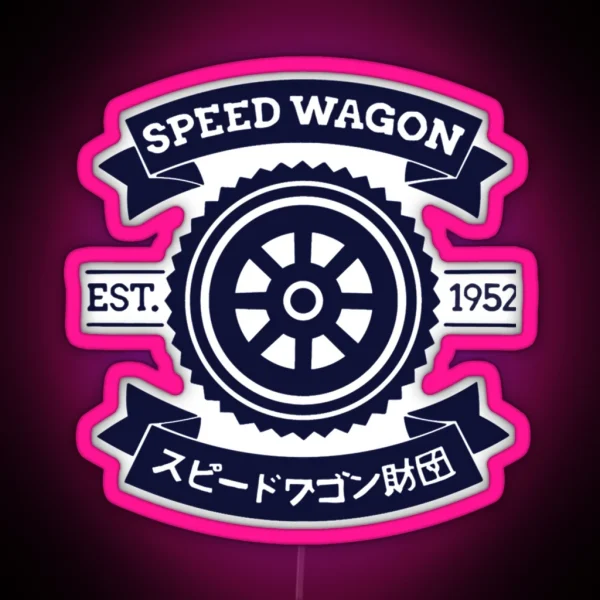 Speedwagon Foundation RGB Neon Sign