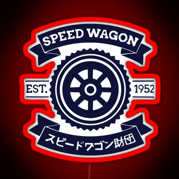 Speedwagon Foundation RGB Neon Sign