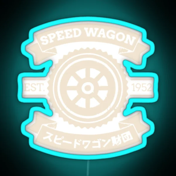 Speedwagon Foundation RGB Neon Sign