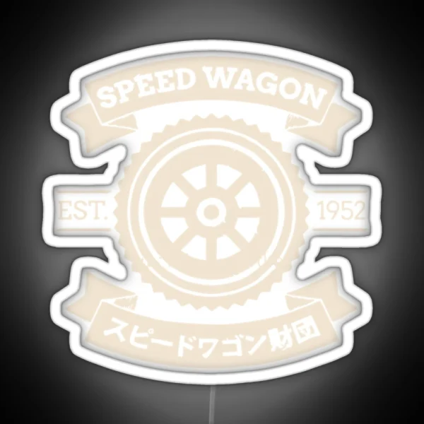 Speedwagon Foundation RGB Neon Sign
