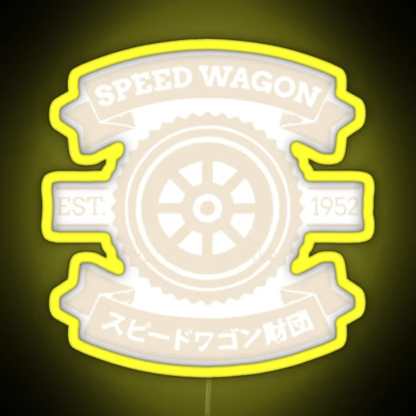 Speedwagon Foundation RGB Neon Sign