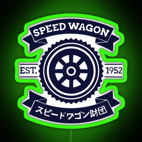Speedwagon Foundation RGB Neon Sign