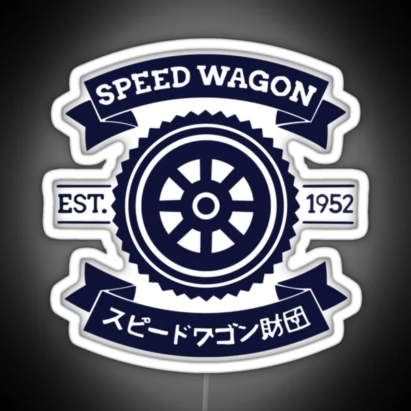 Speedwagon Foundation RGB Neon Sign