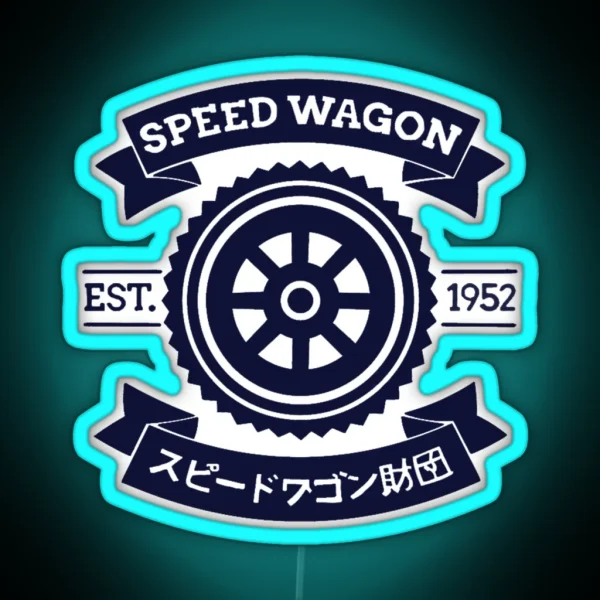 Speedwagon Foundation RGB Neon Sign