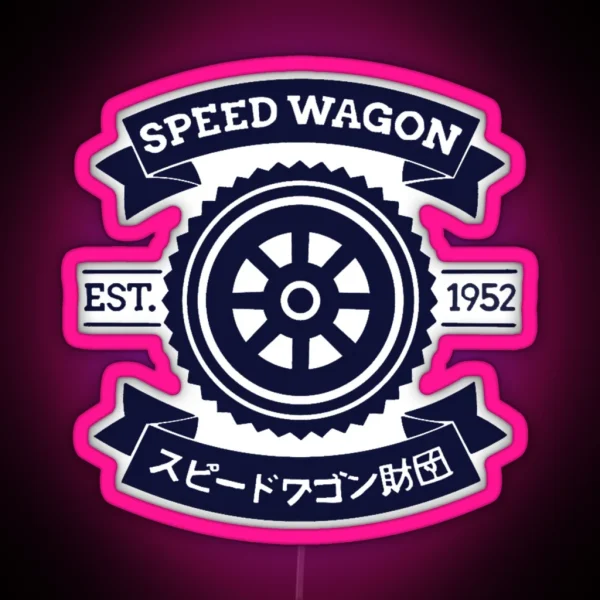 Speedwagon Foundation RGB Neon Sign