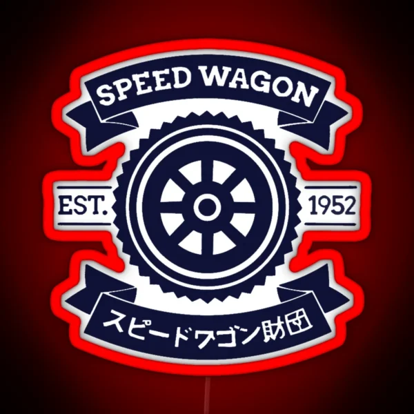 Speedwagon Foundation RGB Neon Sign