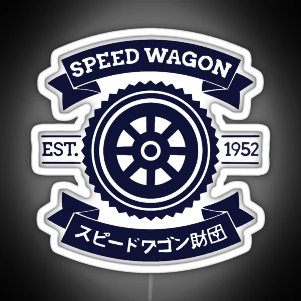 Speedwagon Foundation RGB Neon Sign